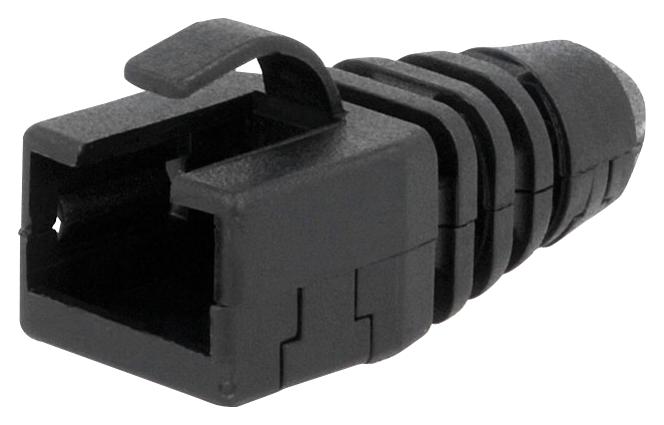 RJ45SRB-RET-BK STRAIN RELIEF BOOT, RJ45 CONN, BLACK MH CONNECTORS