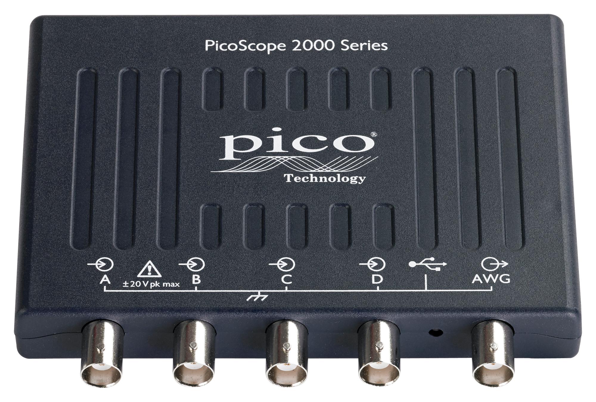 PICOSCOPE 2405A OSCILLOSCOPE, USB, 4-CH, 25MHZ, 500MSPS PICO TECHNOLOGY