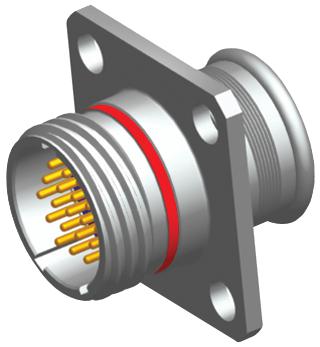 2M801-009-02M8-28PA CIRCULAR CONN, RCPT, 8-28, WALL MOUNT AMPHENOL AEROSPACE