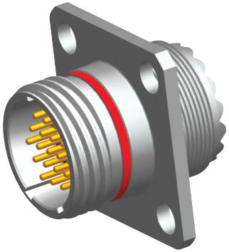 2M801-010-02M6-23SA CIRCULAR CONN, RCPT, 6-23, WALL MOUNT AMPHENOL AEROSPACE