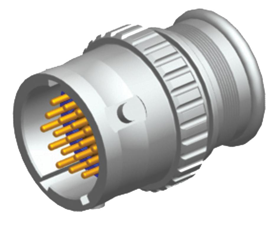 2M803-003-01ZNU6-4PN CIRCULAR CONN, RCPT, 6-4, CABLE AMPHENOL AEROSPACE