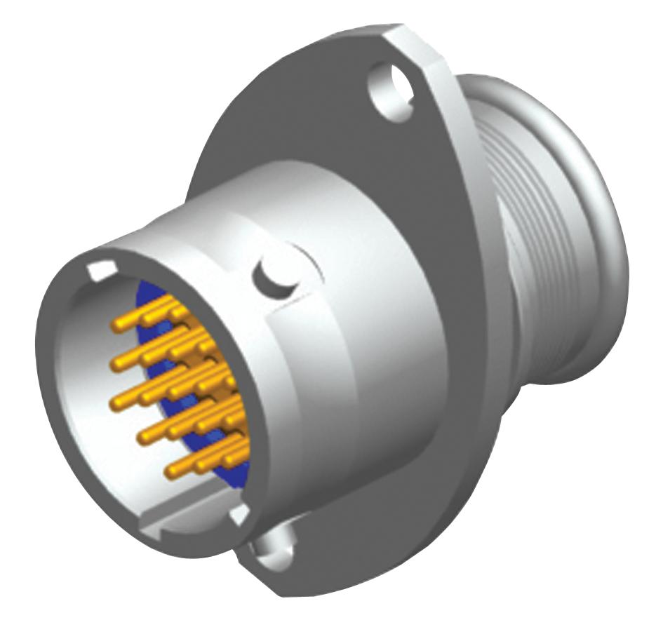 2M803-003-02NF10-201PN CIRCULAR CONN, RCPT, 10-201, FLANGE AMPHENOL AEROSPACE