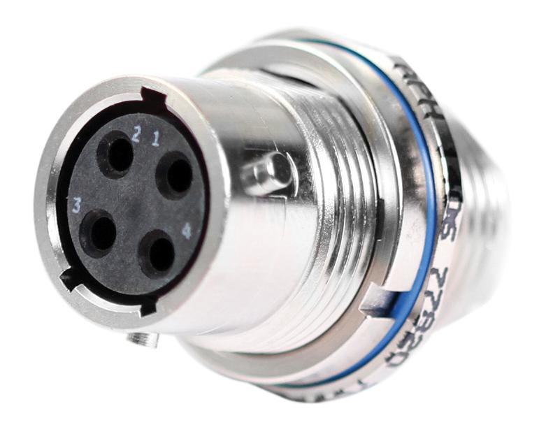 2M803-004-07NF6-7SX CIRCULAR CONN, RCPT, 6-7, JAM NUT AMPHENOL AEROSPACE