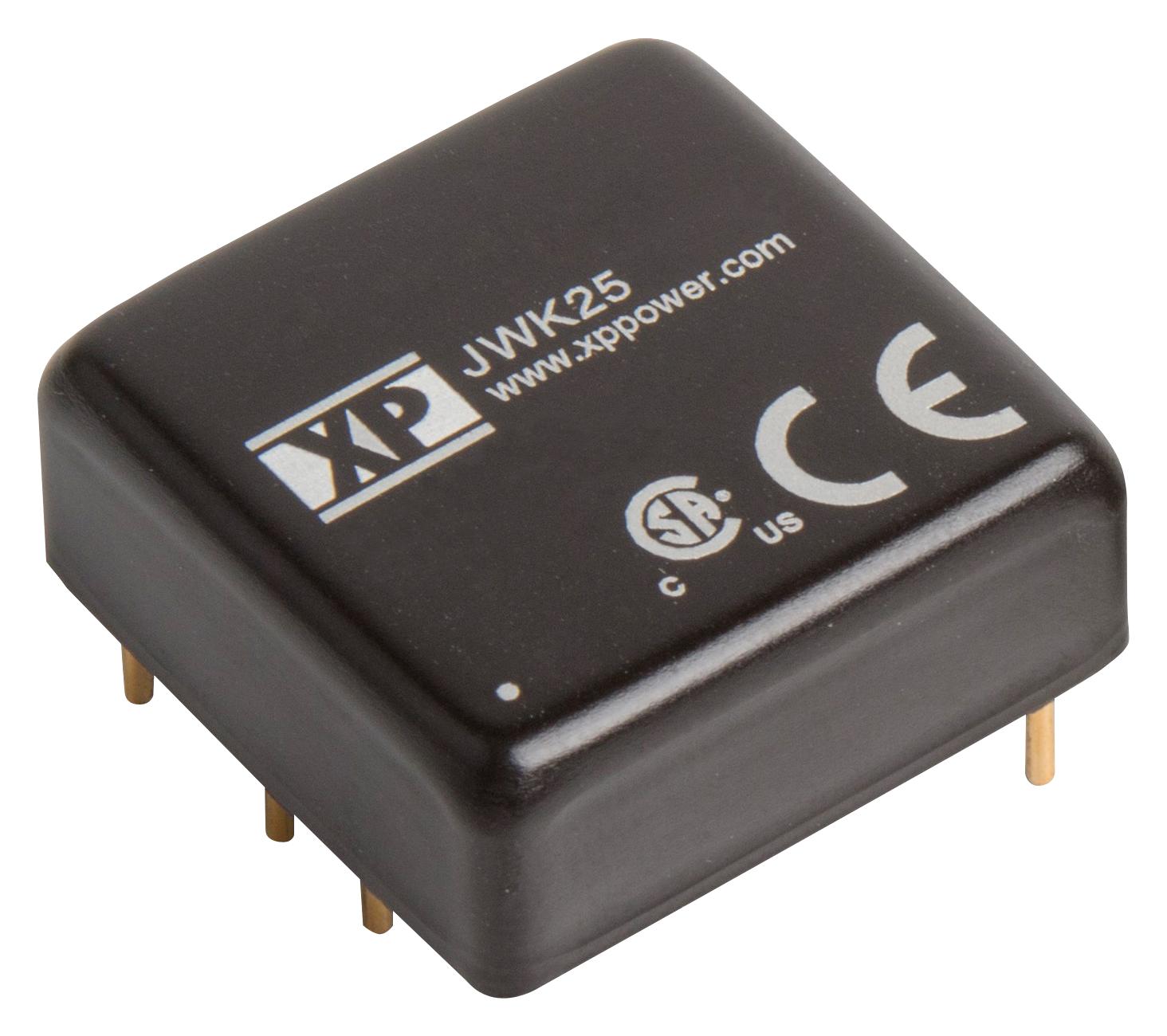 JWK2524D15 DC-DC CONVERTER, 2 O/P, 25W XP POWER