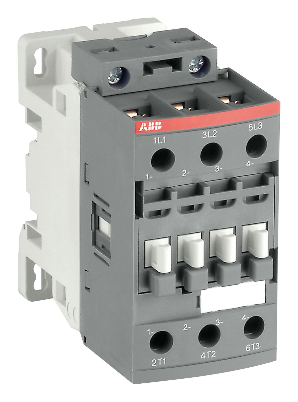 AF38-40-00-12 CONTACTOR, 4PST-NO, 690V, DINRAIL ABB