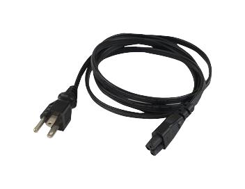 GW-151651 POWER CORD, NEMA 5-15P/IEC C5, 1.8M, BLK MULTICOMP PRO