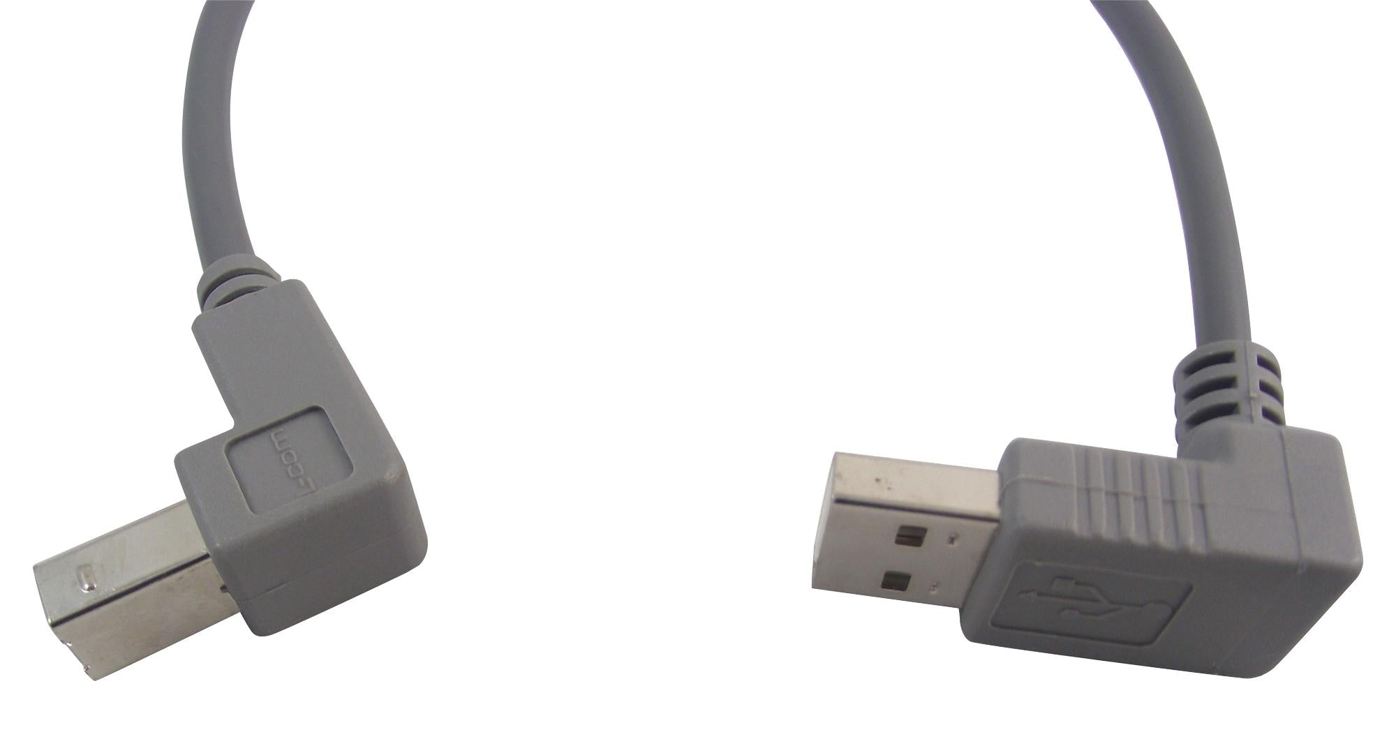 CA90DA-90DB-03M USB CABLE, 2.0 TYPE A-TYPE B PLUG, 300MM L-COM