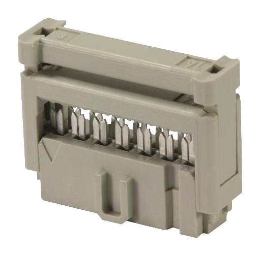 09185066803 CONNECTOR, RCPT, 6POS, 2ROW, 2.54MM HARTING
