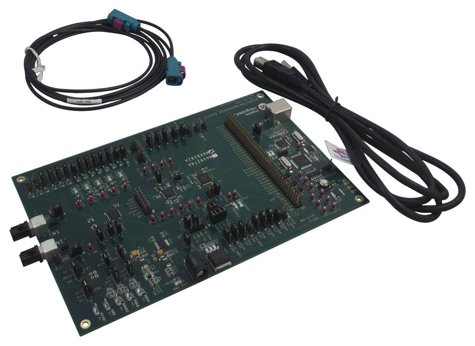 MAX9278ACOAXEVKIT# EVAL BOARD, 3.12GBPS GMSL DESERIALIZER MAXIM INTEGRATED / ANALOG DEVICES