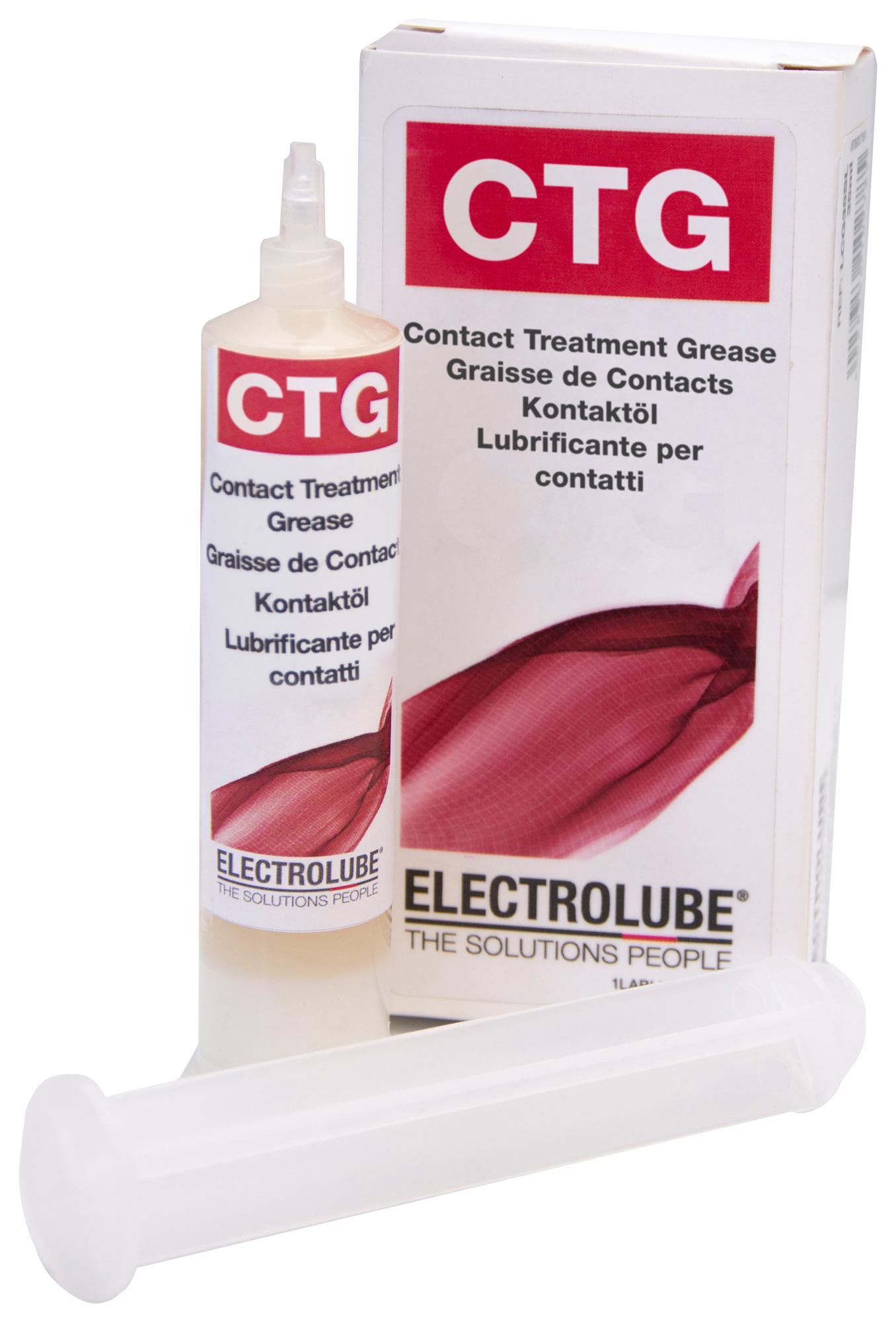 CTG35SL CONTACT TREATMENT GREASE, SYRINGE, 35ML ELECTROLUBE