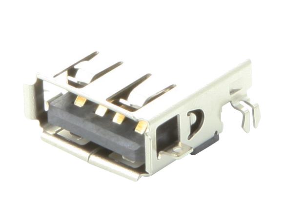 48258-0002 USB CONN, 2.0, USB TYPE A, RCPT, THT MOLEX