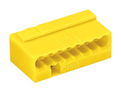 243-508 TERMINAL BLOCK, PLUGGABLE, 8POS, 20AWG WAGO