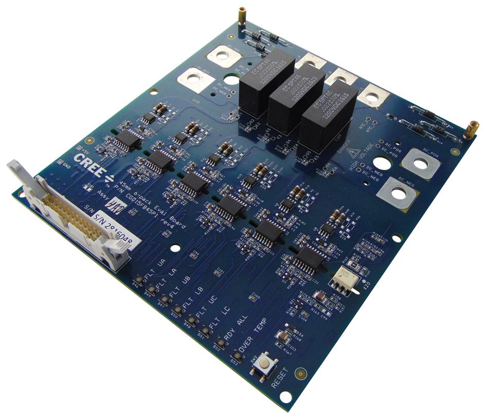 CGD15FB45P1 BOARD, GATE DRIVER FOR SIC MOSFET WOLFSPEED