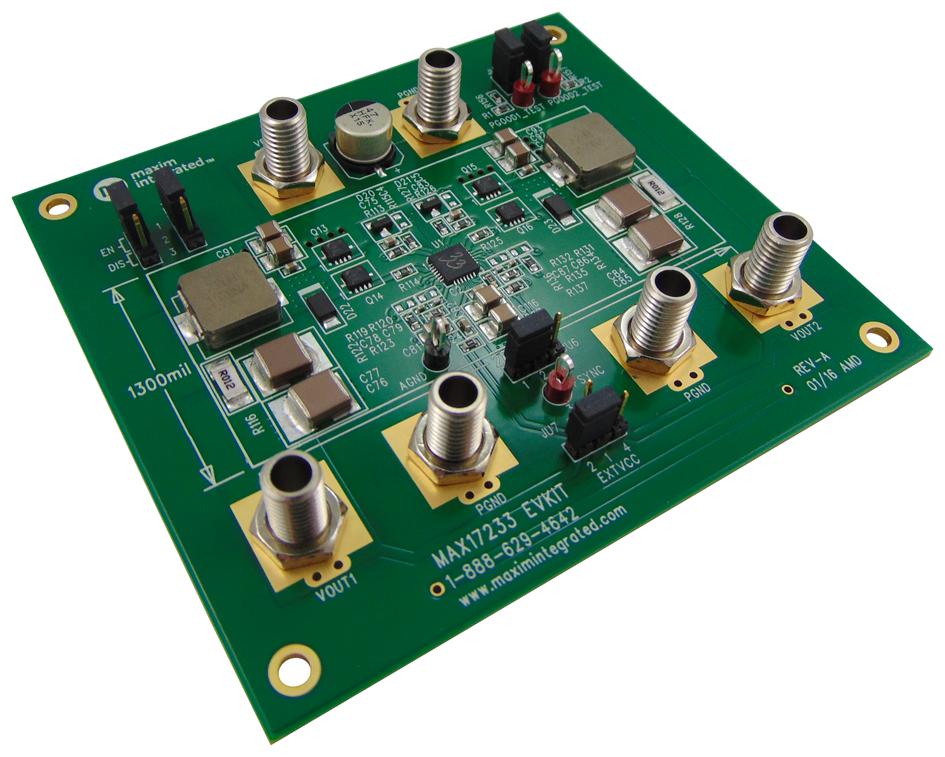 MAX17233EVKIT# EVAL BOARD, SYNCHRONOUS BUCK CONTROLLER MAXIM INTEGRATED / ANALOG DEVICES