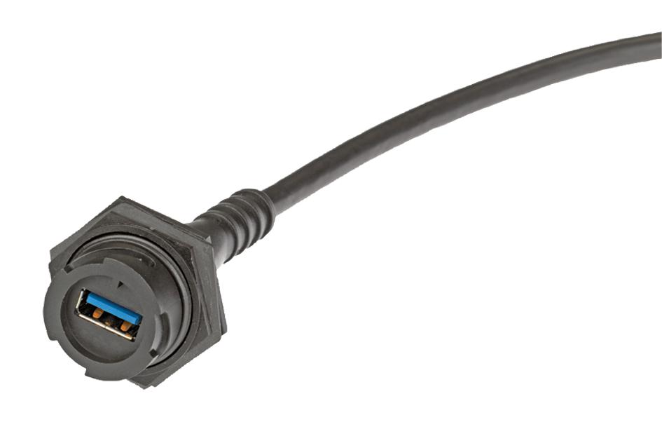 847330004 USB CABLE, 3.0 A RCPT-A PLUG, 810MM MOLEX