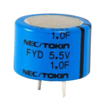 FYD0H145ZF CAP, 1.4F, 5.5V, SUPER CAP, RADIAL KEMET
