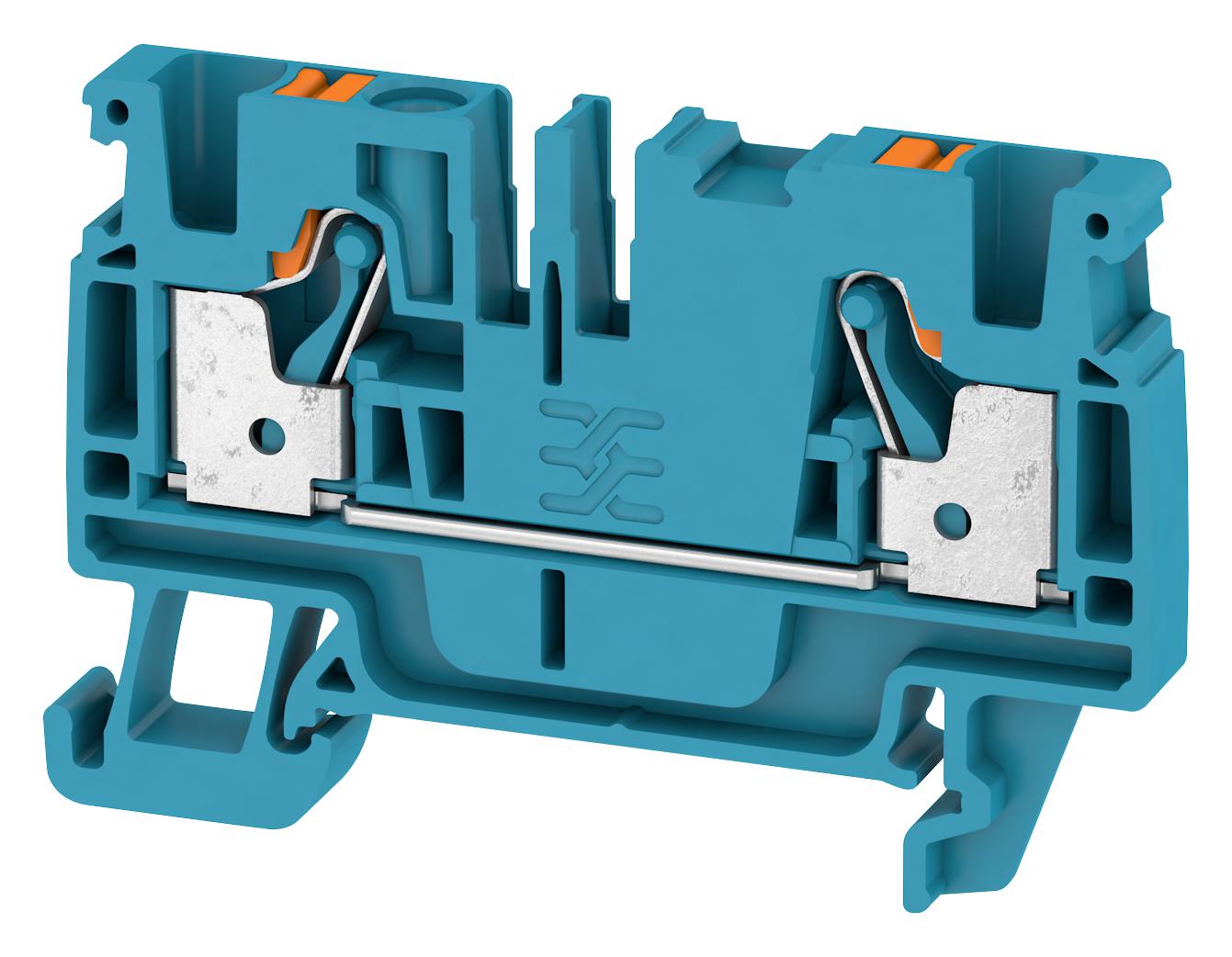 2051210000 TERMINAL BLOCK, DIN RAIL, 2POS, 12AWG WEIDMULLER