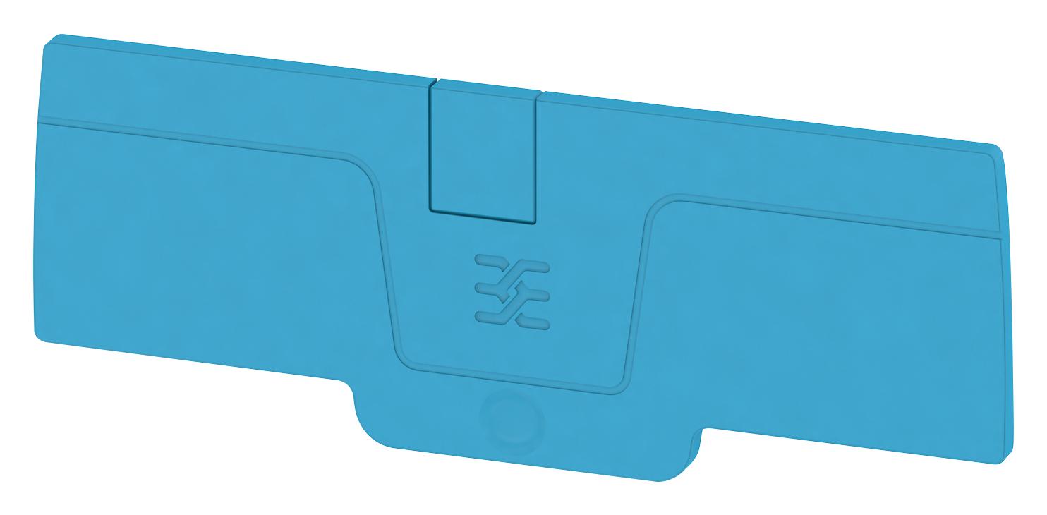 2051910000 END PLATE, FEED THRU TERM BLOCK, BLUE WEIDMULLER