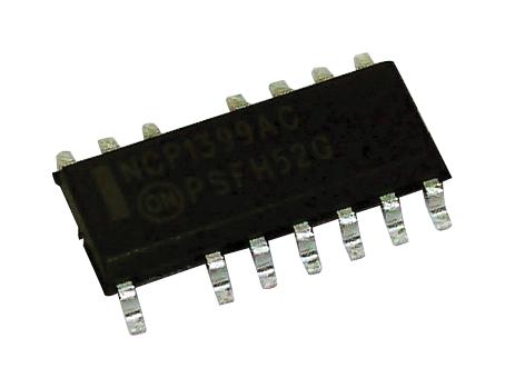 NCP1399ACDR2G PWM CONTROLLER, 750KHZ, 20V, SOIC-16 ONSEMI