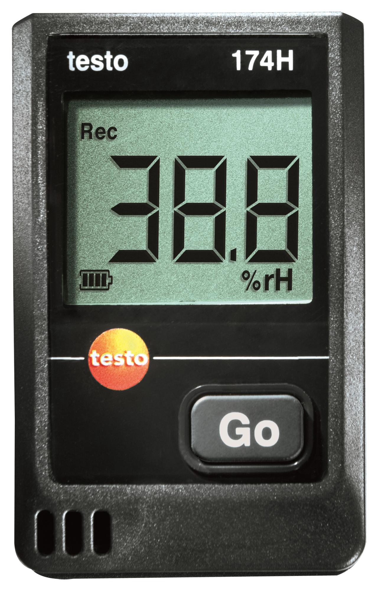 TESTO 174-H DATA LOGGER, TEMP/HUMIDITY, -20 TO 70DEG TESTO