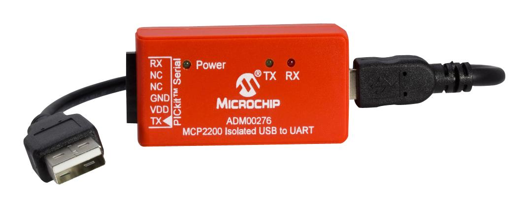 ADM00276 EVAL BOARD, ISOLATED USB-UART CONVERTER MICROCHIP