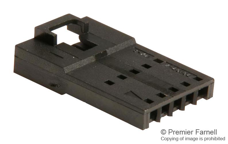 70107-0004 CONNECTOR HOUSING, PLUG, 5POS MOLEX