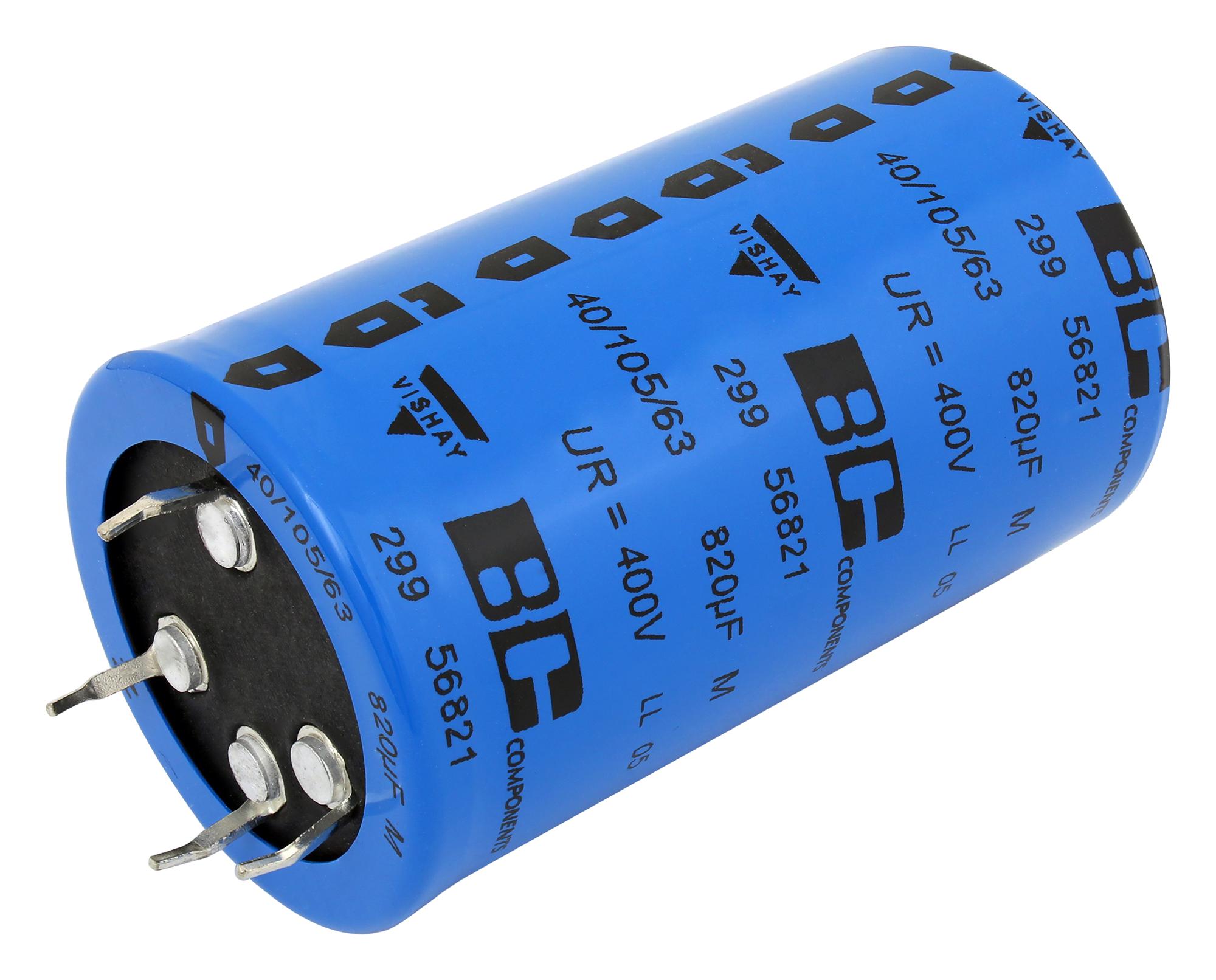 MAL229956681E3 CAP, 680µF, 400V, ALU ELEC, SNAP-IN VISHAY
