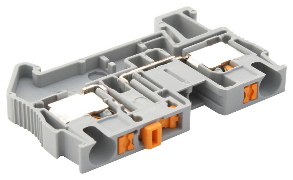 PT 4-MT TERMINAL BLOCK, DIN RAIL, 2POS, 10AWG PHOENIX CONTACT