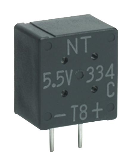 FMC0H104ZF SUPER CAPACITOR, 0.1F, 5.5V, RADIAL KEMET