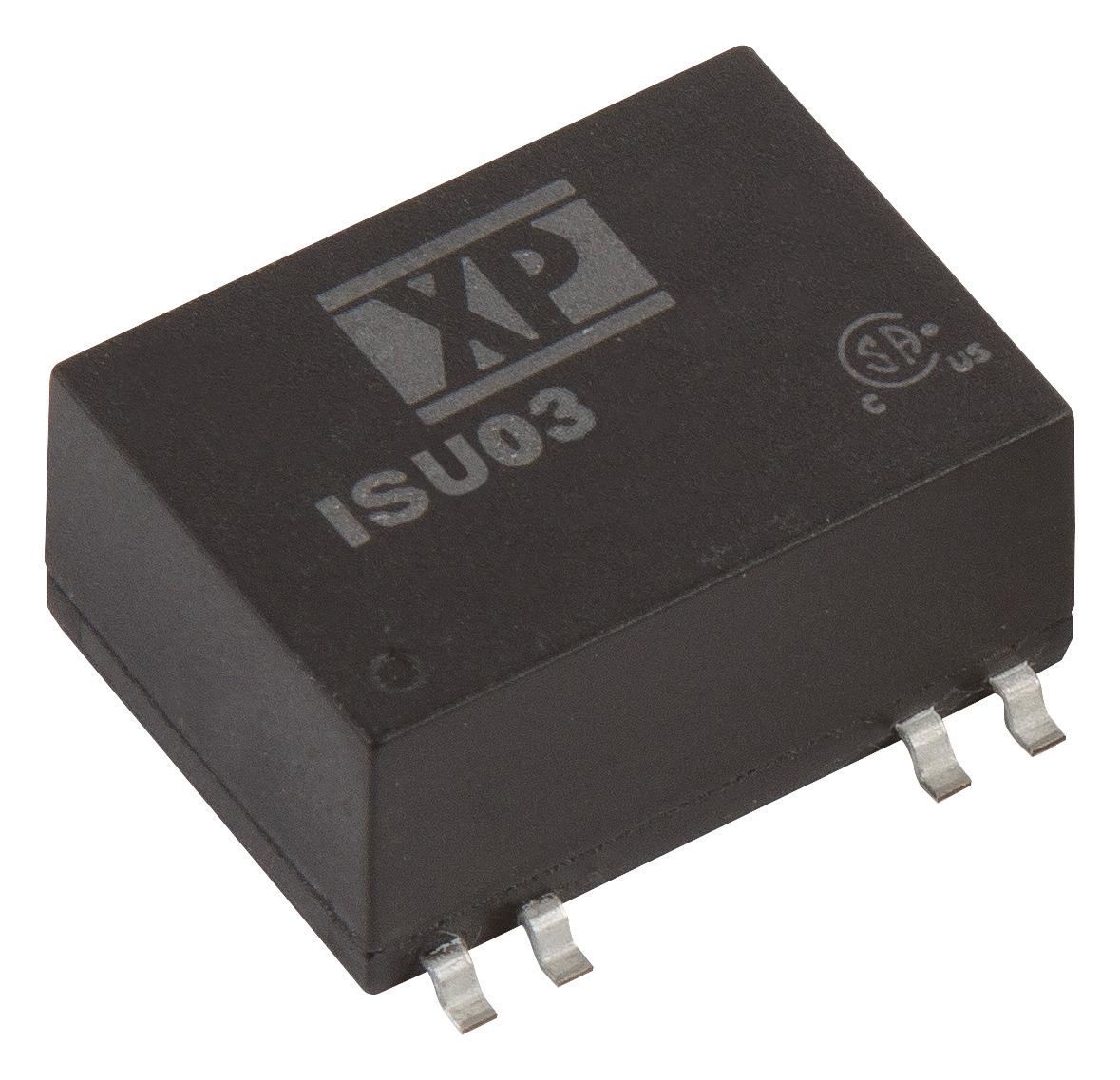 ISU0305D12 DC-DC CONVERTER, 2 O/P, 3W XP POWER