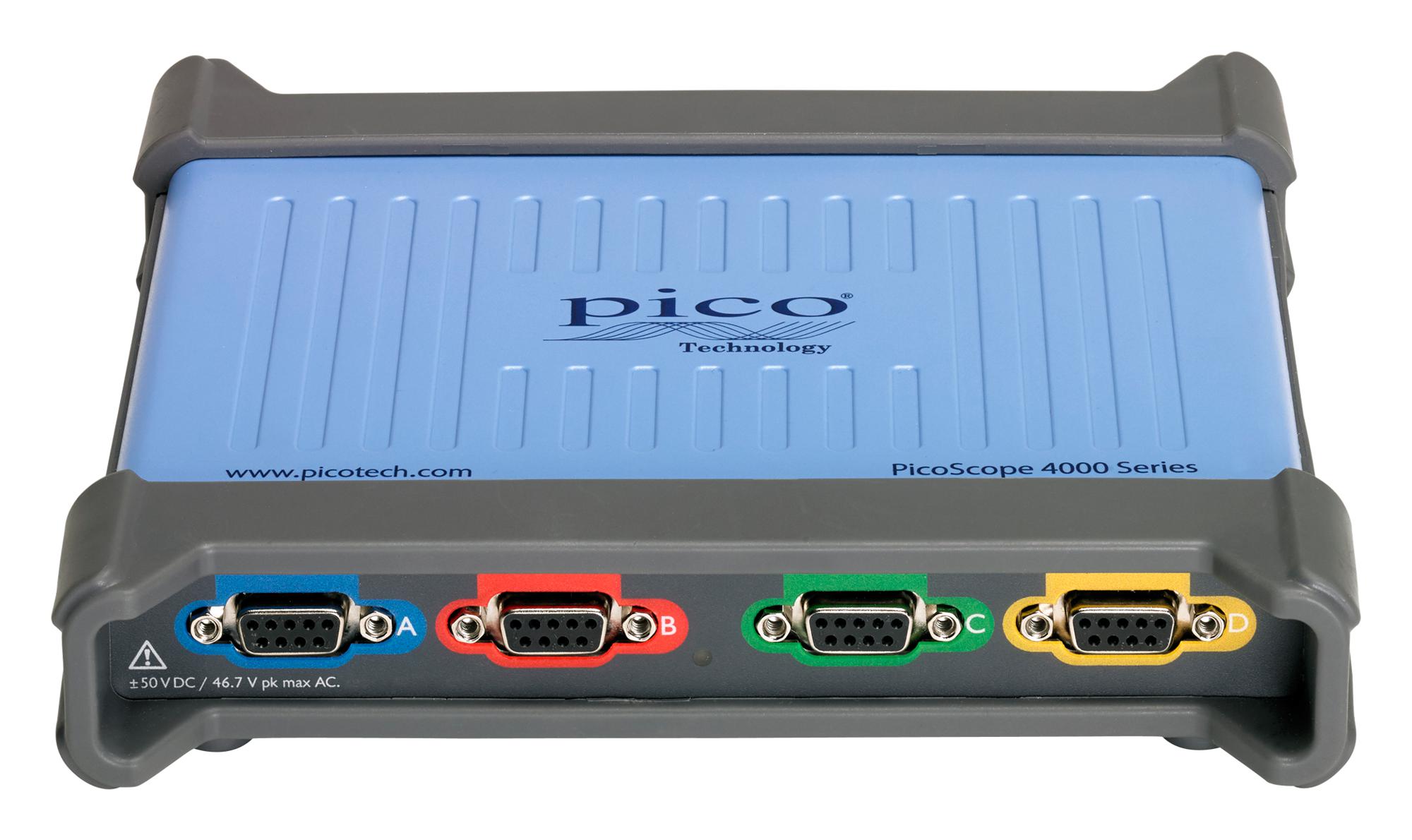 PICOSCOPE 4444 USB OSC, 20MHZ, 50MSPS, 4CH PICO TECHNOLOGY