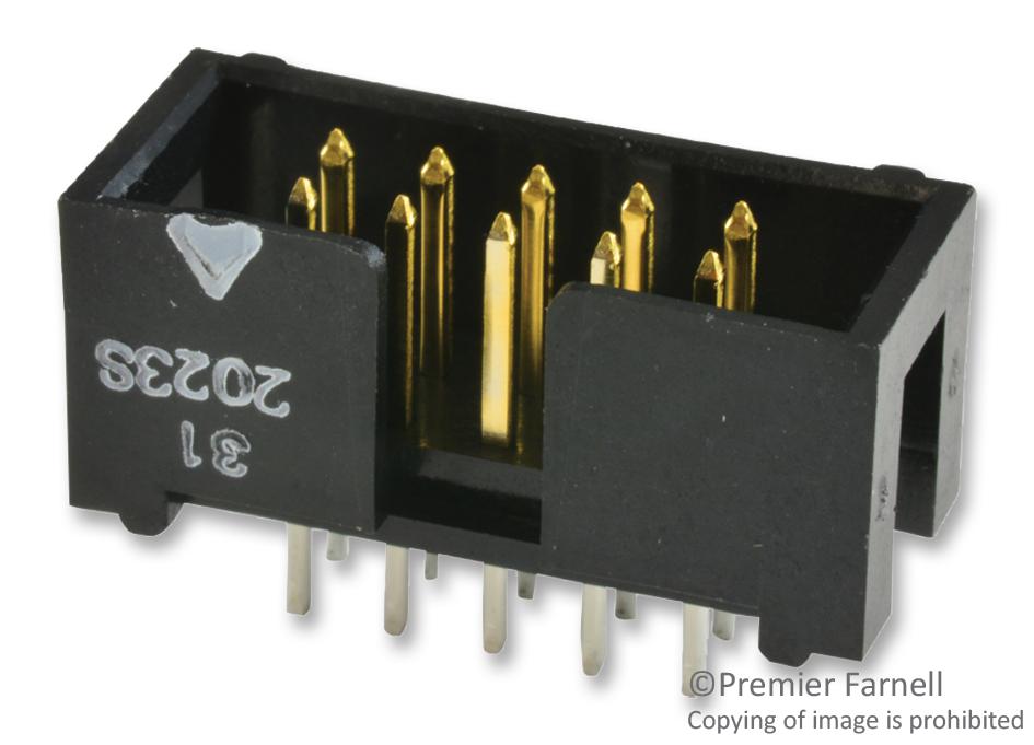 XG4C-1031 CONNECTOR, HEADER, 10POS, 2ROW, 2.54MM OMRON