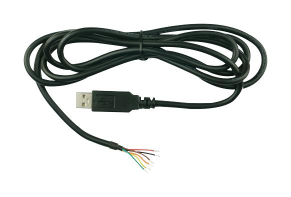 TTL-234X-3V3-AJ CABLE, USB-UART/3.5MM AUDIO JACK, 1.8M FTDI