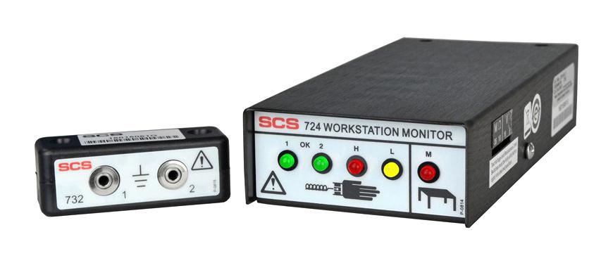 724 WORKSTATION MONITOR, LED SCS