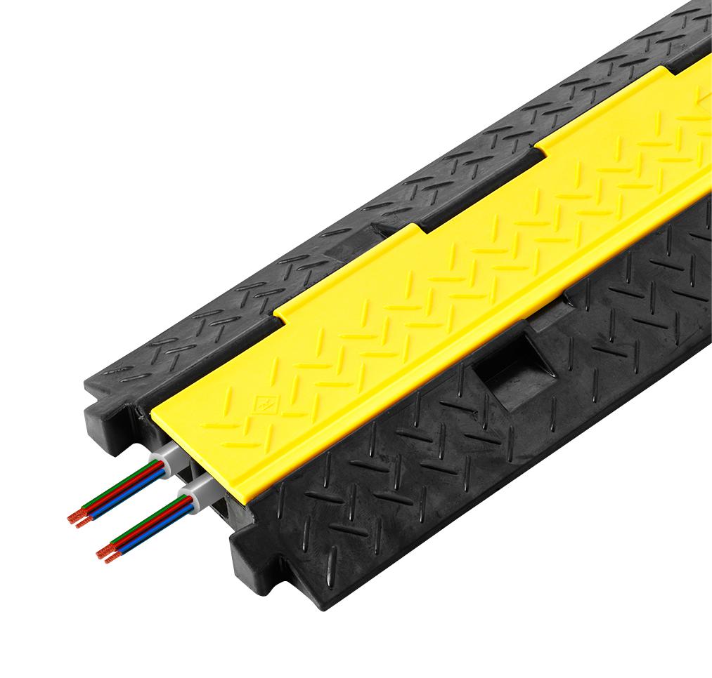 26001676 CABLE PROTECTOR, 1M X 250MM, YELLOW VULCASCOT
