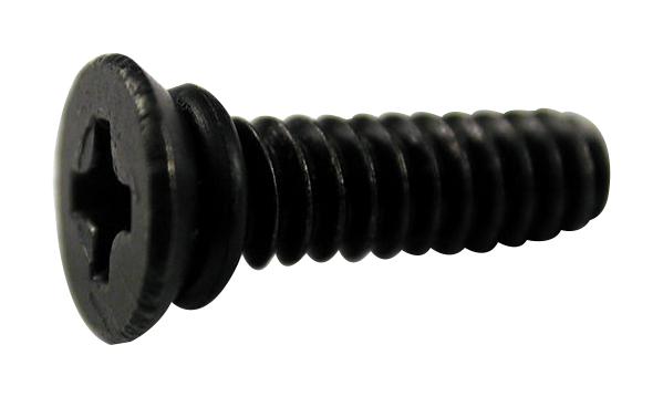 1550MS100BK SCREW, SS, 100PK, BLACK, ENCLOSURE HAMMOND