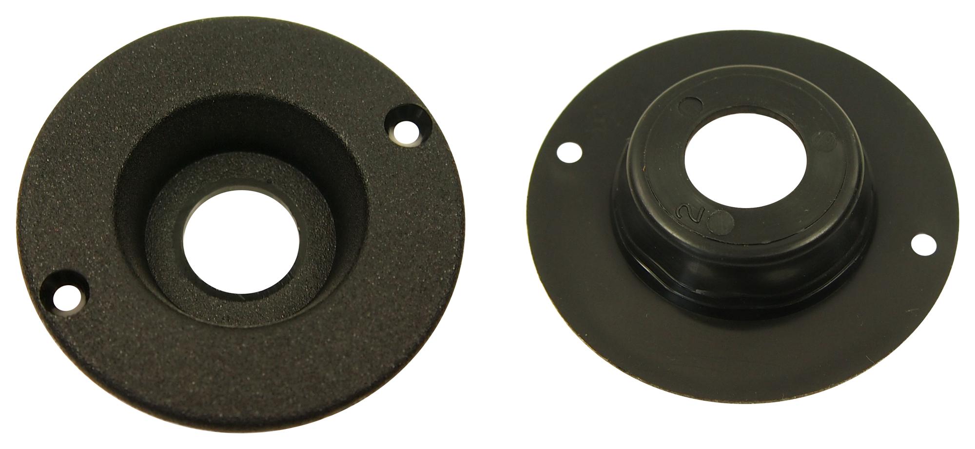 CL1396 RECESS PLATE, 6.35MM JACK SOCKET, BLACK CLIFF ELECTRONIC COMPONENTS