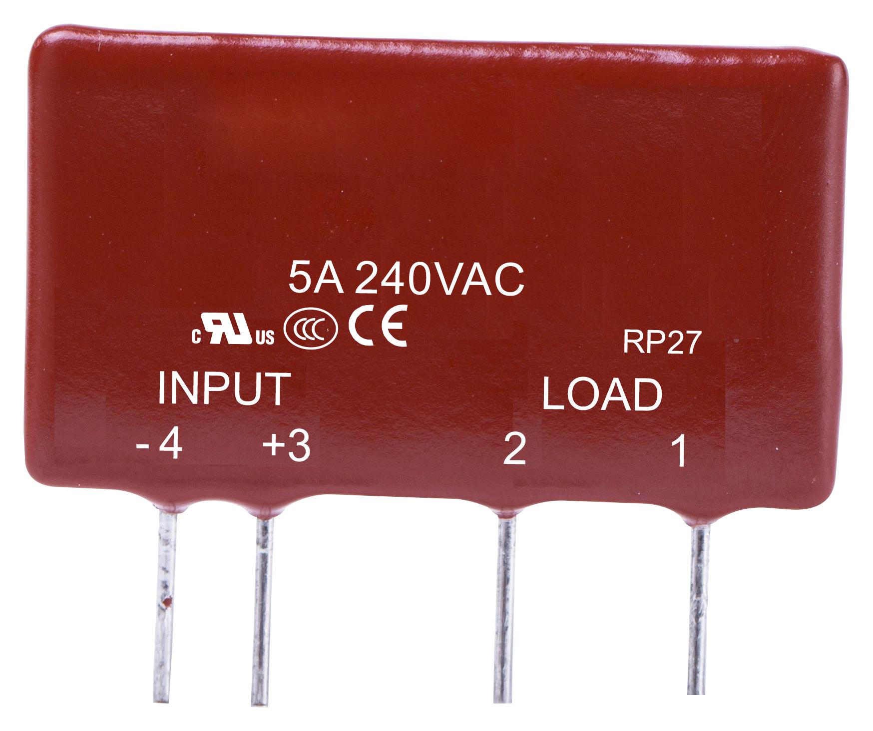 MCKSD240D5-L SOLID STATE RELAY, 4VDC-15VDC, TH MULTICOMP PRO