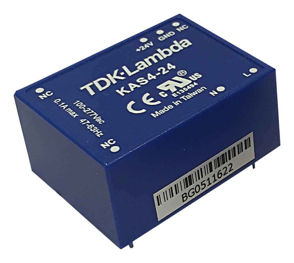 KAS-4-9 POWER SUPPLY, AC-DC, 9V, 0.444A TDK-LAMBDA