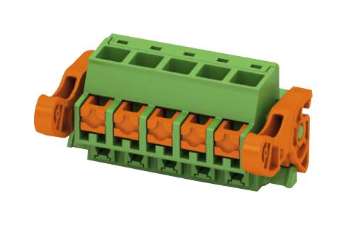 FKCOR 2,5/ 3-ST-5,08-LR TERMINAL BLOCK, PLUGGABLE, 3POS, 12AWG PHOENIX CONTACT