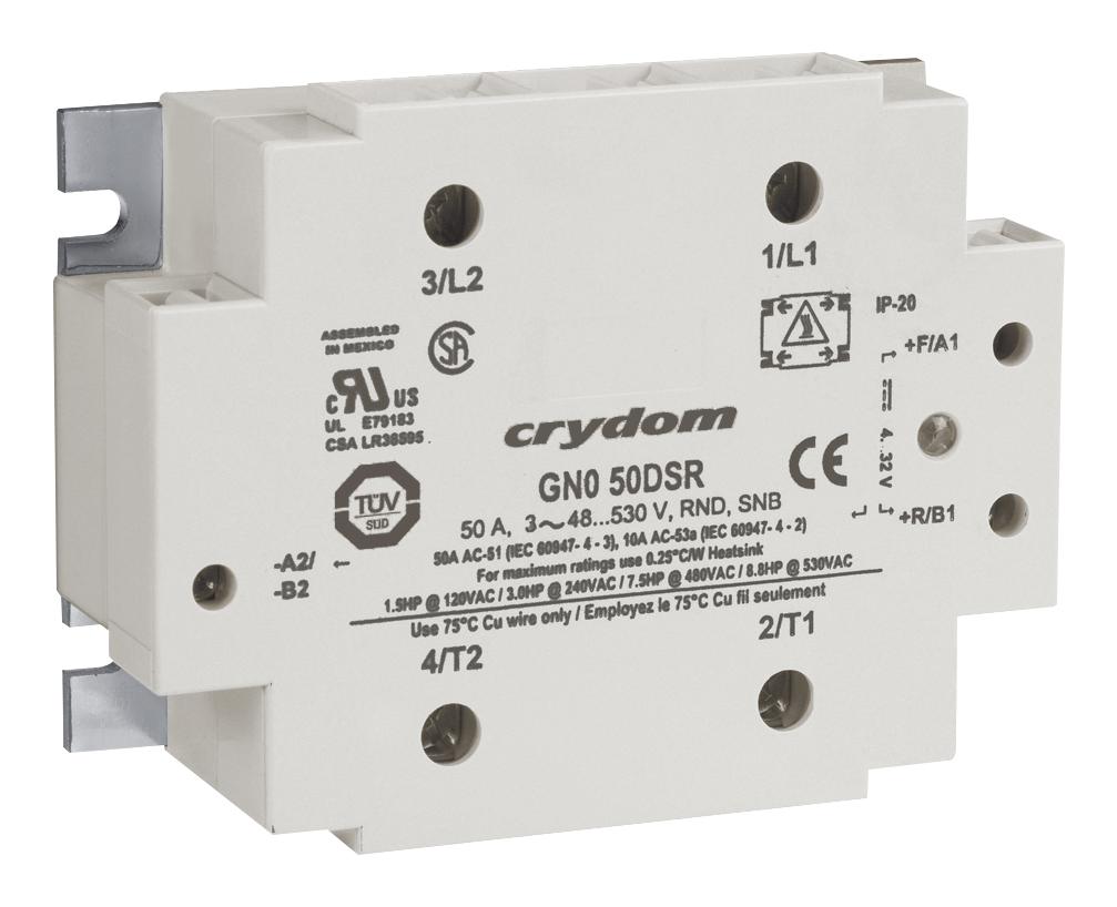 GN025DSR SOLID STATE RELAY, 25A, 4-32VDC, PANEL SENSATA/CRYDOM