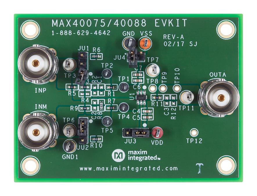 MAX40088EVKIT# EVALUATION KIT, LNA, SOT23-6 MAXIM INTEGRATED / ANALOG DEVICES