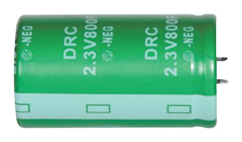 DRC506S03K25RRDAP CAP, 50F, 2.3V, DOUBLE LAYER, RADIAL SAMXON