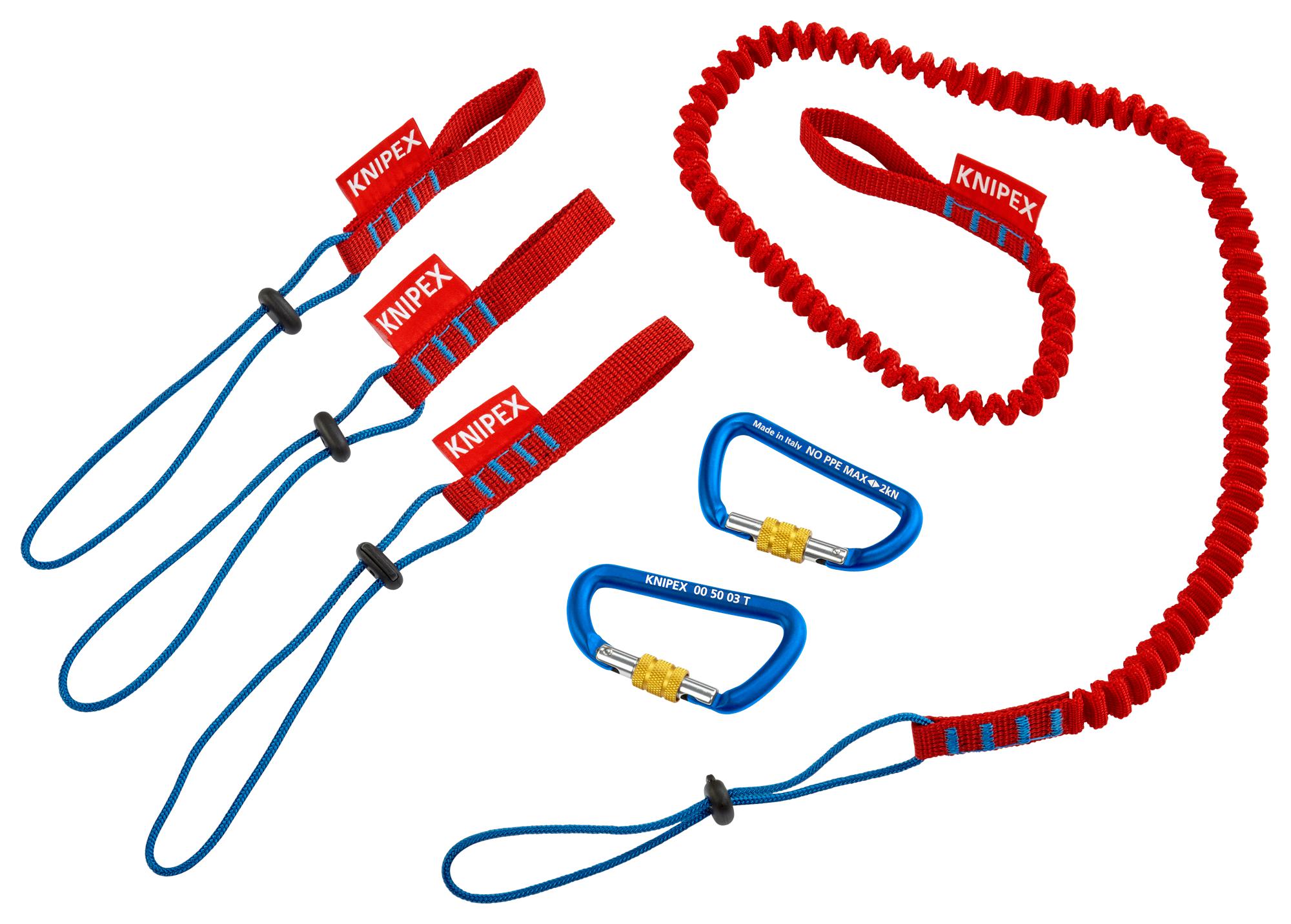 00 50 04 T BK TETHERING SYSTEM SET, 6PC KNIPEX