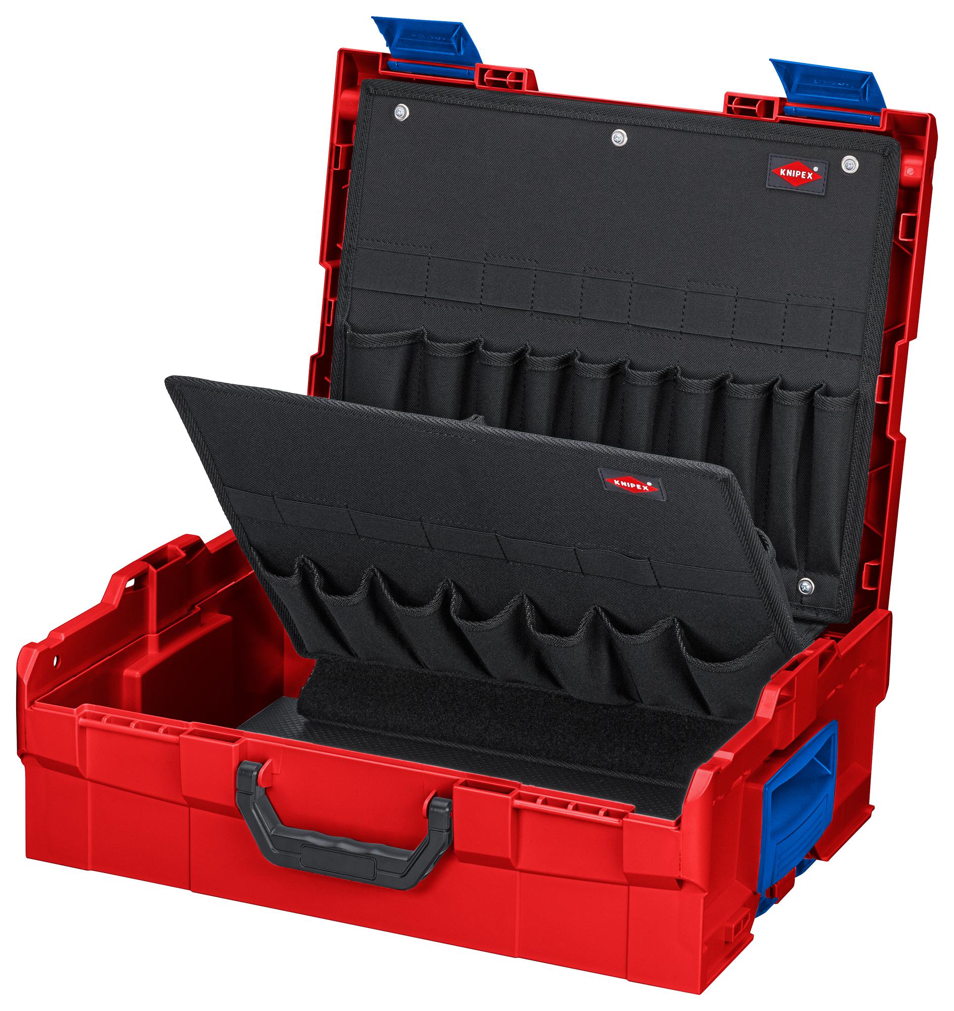 00 21 19 LB TOOL CASE, 357 X 442 X 151MM, ABS KNIPEX