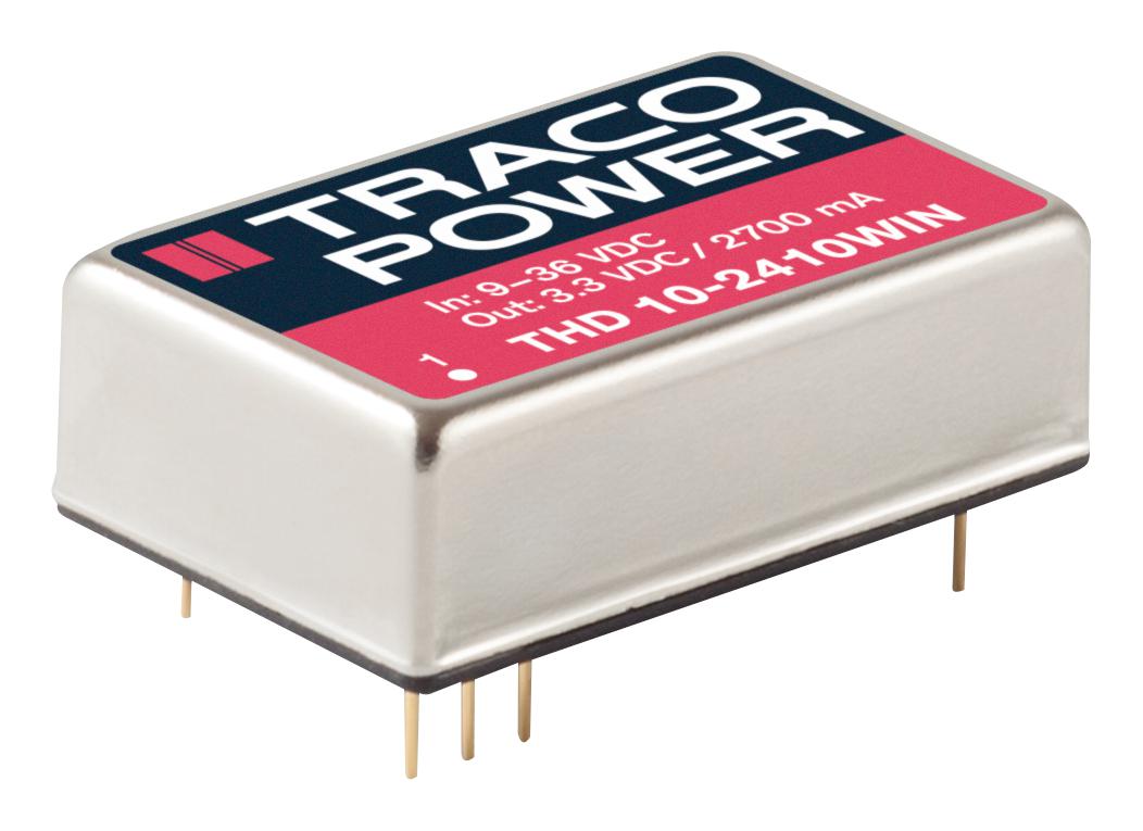 THD 10-1223N DC-DC CONVERTER, 2 O/P, 10W TRACO POWER