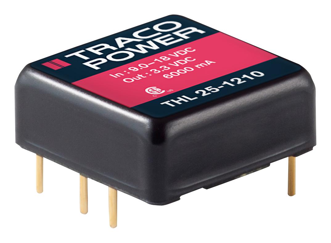 THL 25-2422WI DC-DC CONVERTER, 2 O/P, 25W TRACO POWER