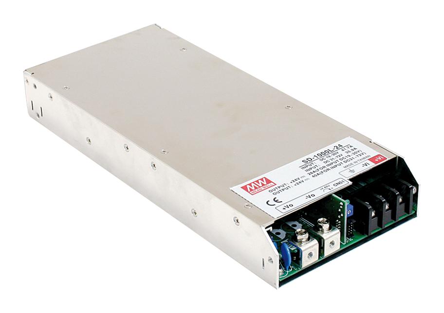 SD-1000H-48 DC-DC CONVERTER, 48V, 21A MEAN WELL