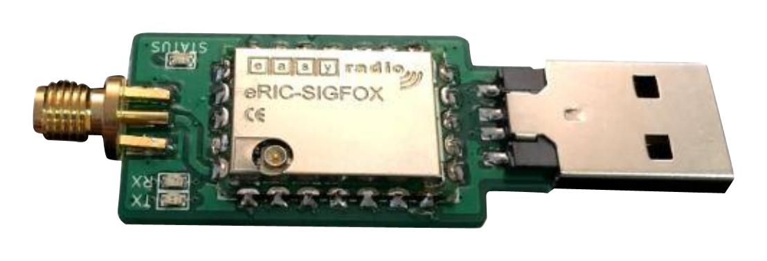 ERIC-SIGFOX-USB RF TRANSCEIVERS, 868.2MHZ LPRS