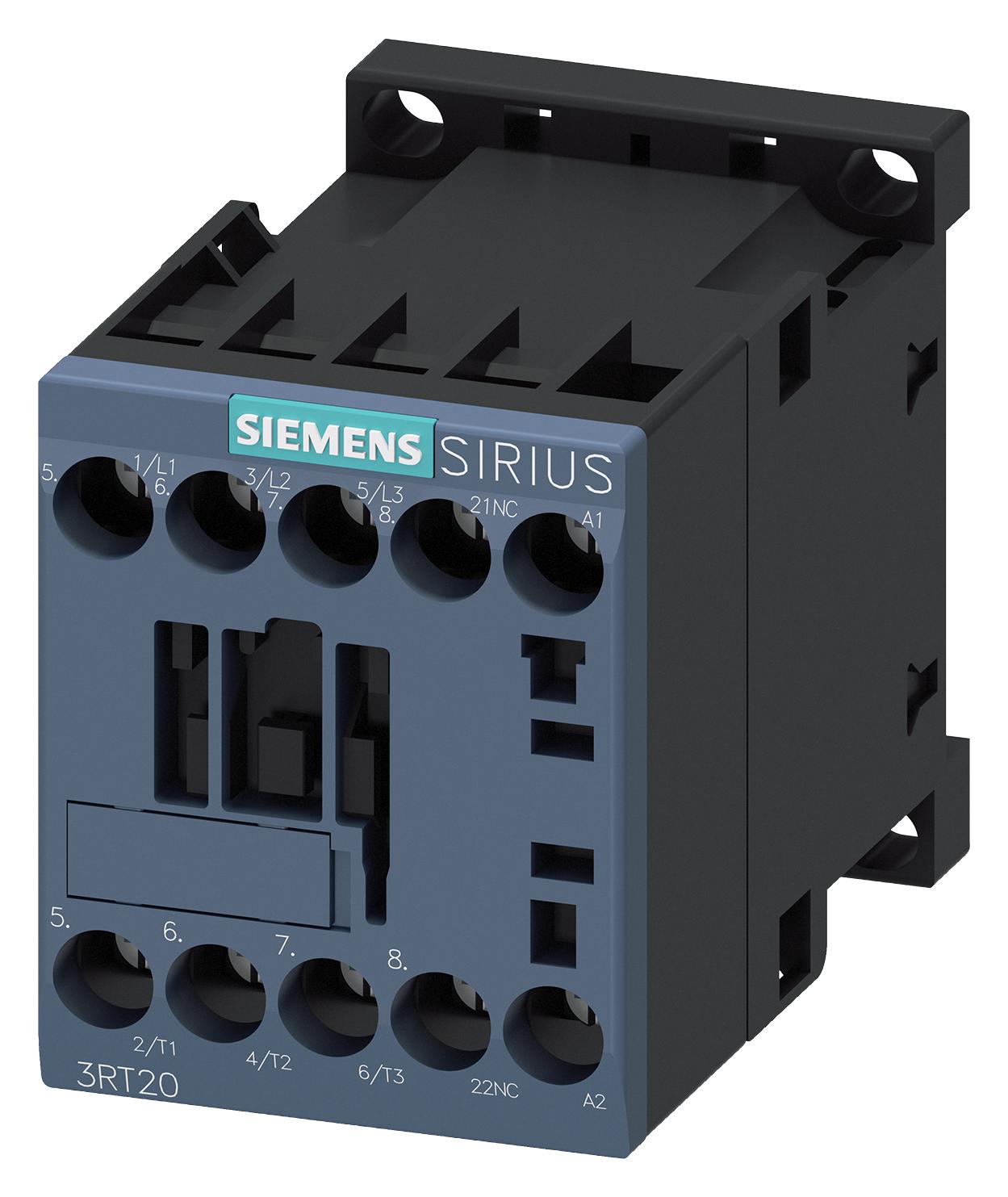 3RT2015-1BB41 CONTACTOR, 3PST-NO, 24V, PANEL/DINRAIL SIEMENS
